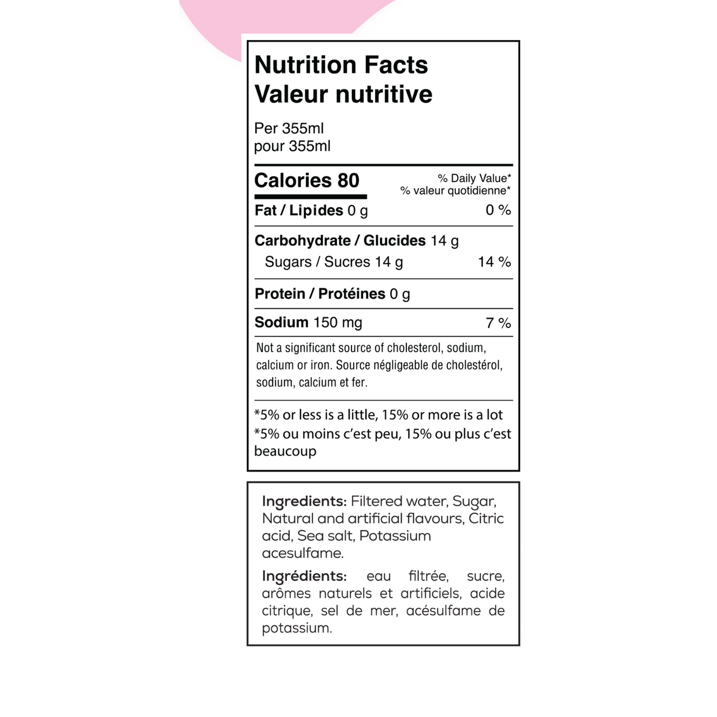 Elix Pink Lemonade Margarita (24 x 355mL)