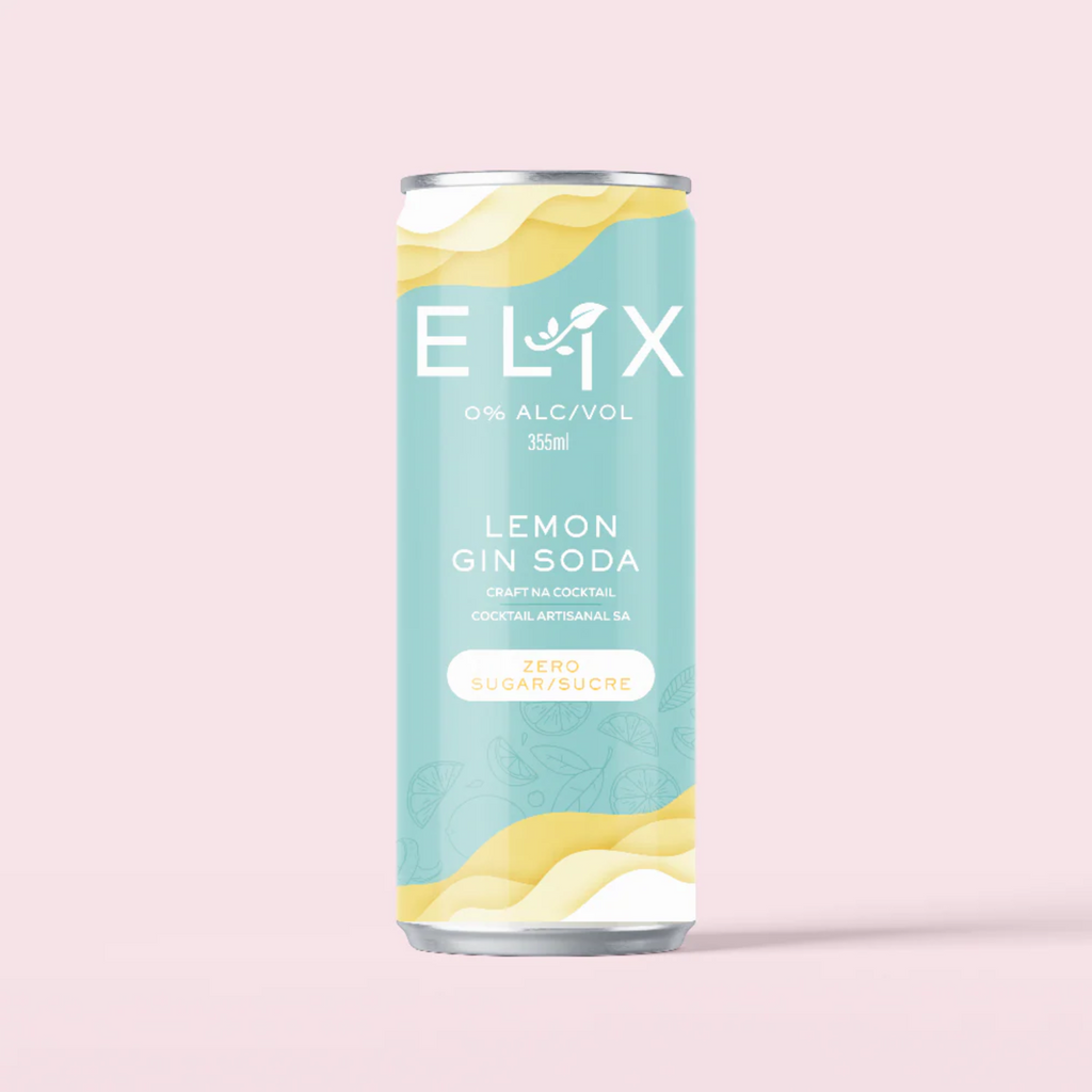 Zero Sugar Lemon Gin Soda