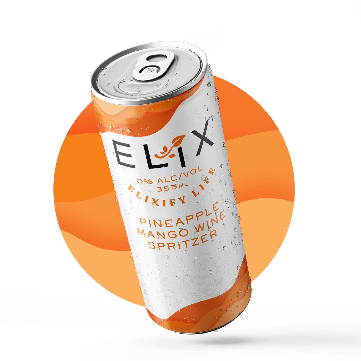 Elix Pineapple Mango Wine Spritzer (1 x 355mL)