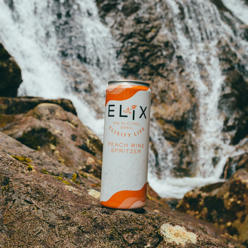 Elix Peach Wine Spritzer (1 x 355mL)