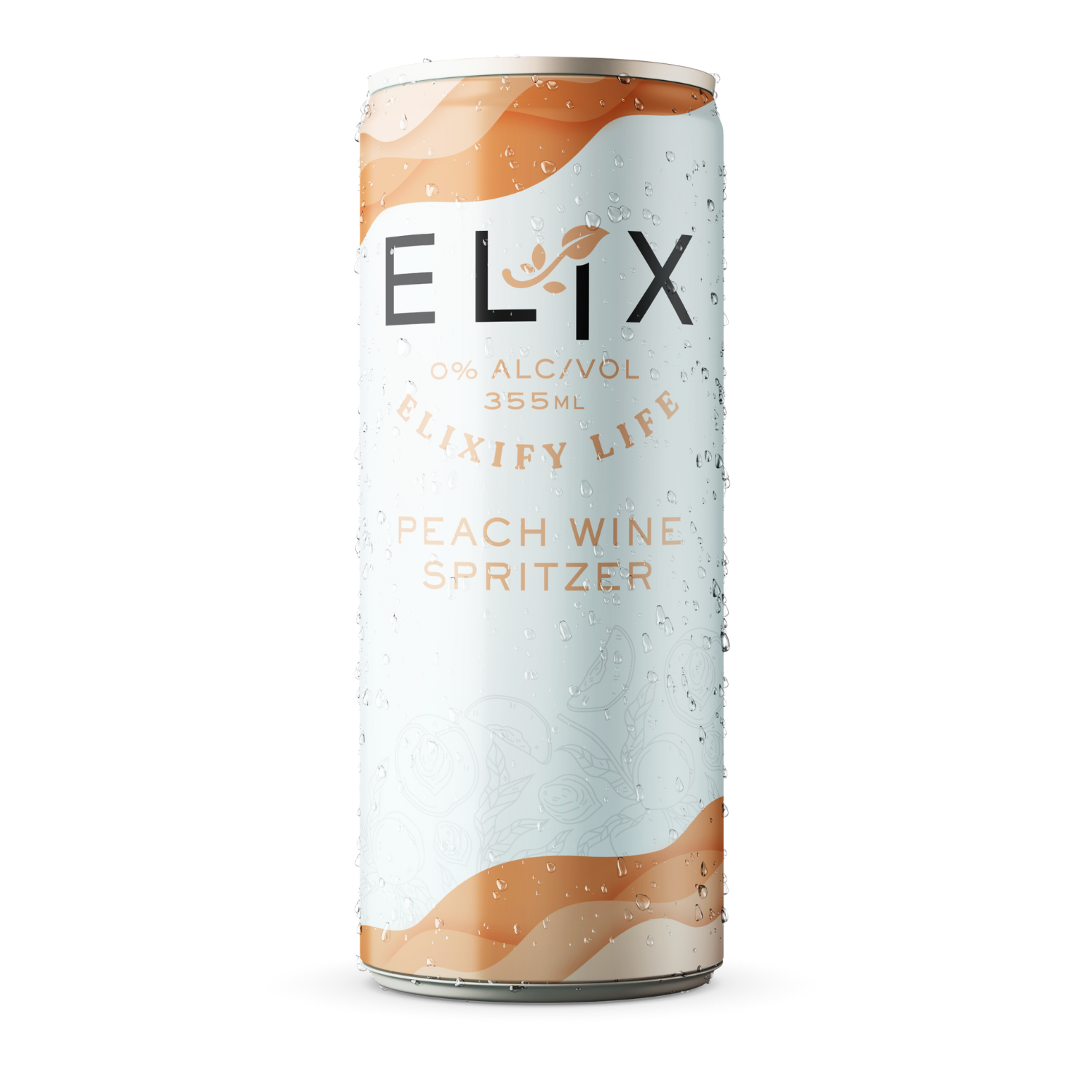 Elix Peach Wine Spritzer (1 x 355mL)