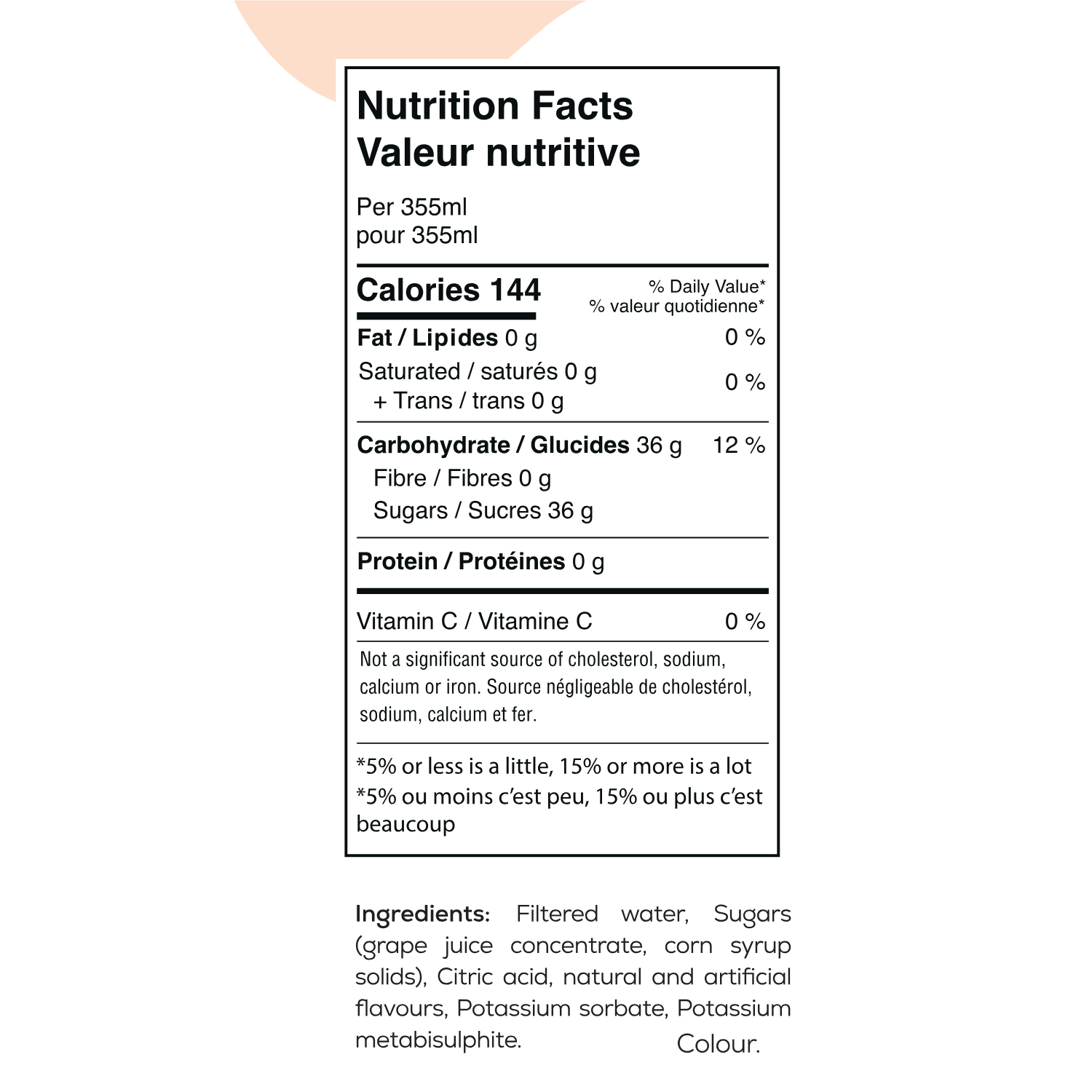 Elix Peach Wine Spritzer (1 x 355mL)