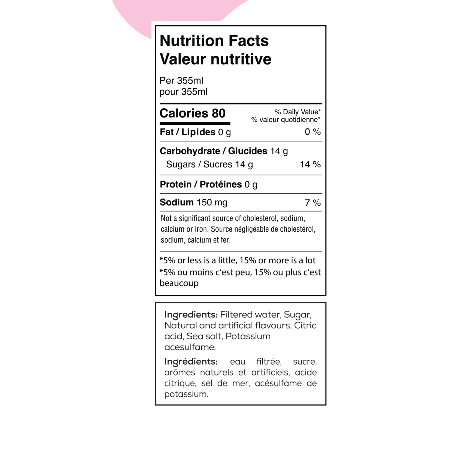 Elix Pink Lemonade Margarita (1 x 355mL)