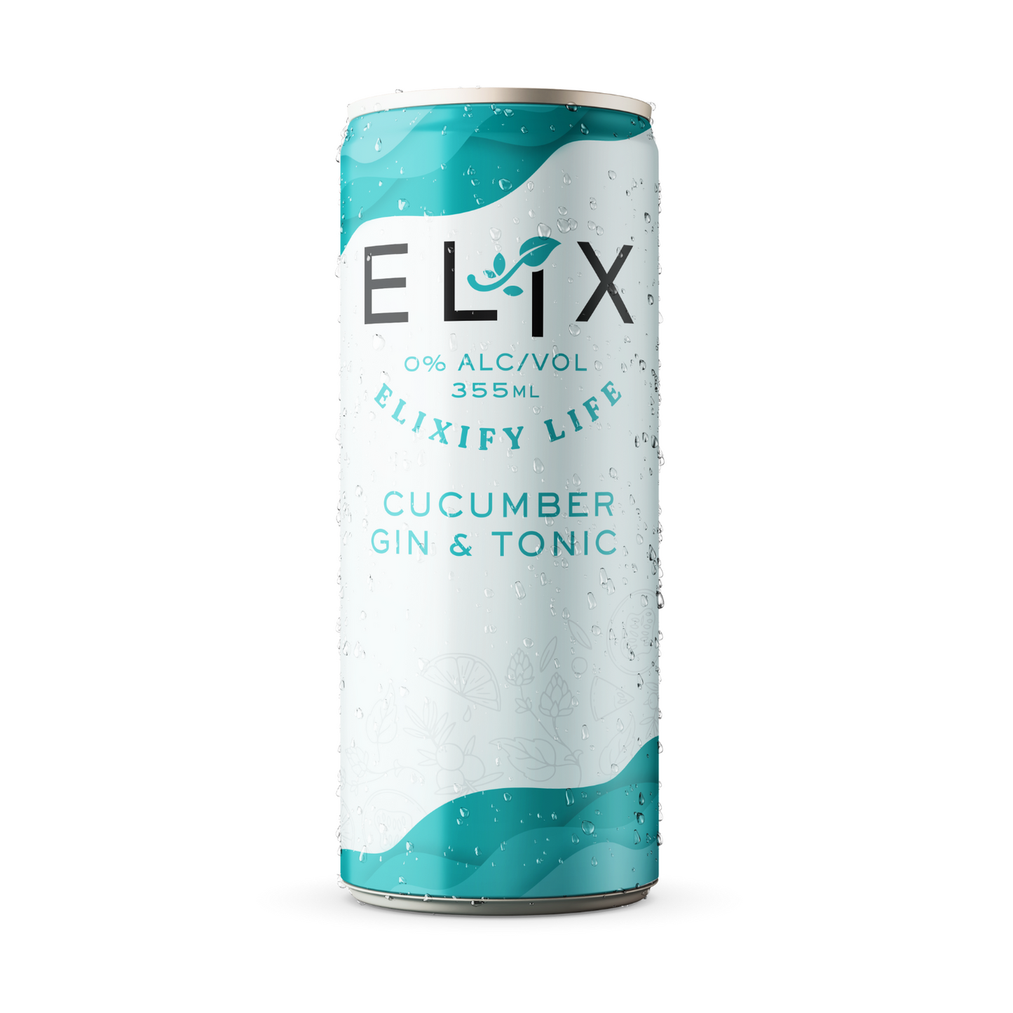 Elix Cucumber Gin & Tonic (24 x 355mL)